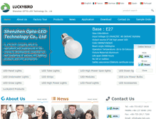 Tablet Screenshot of opto-led.com